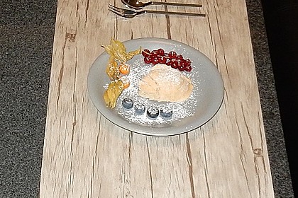 Zimteis mit Birnen und Lebkuchensauce 2