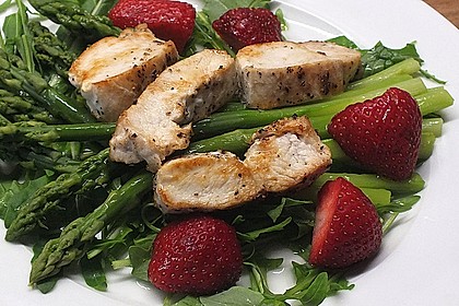 Spargelsalat mit Rucola 1