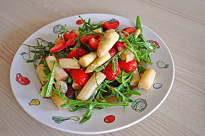 Spargelsalat mit Rucola 2