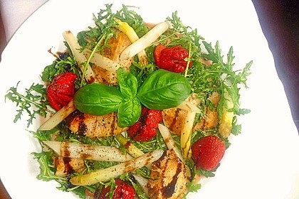 Spargelsalat mit Rucola 4