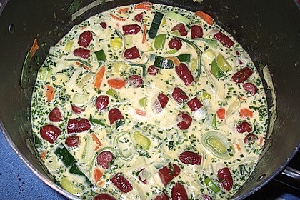 Cabanossi - K&auml;se - Suppe 3