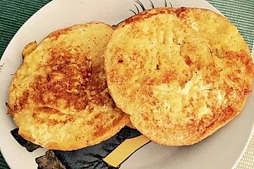 Eier - Knoblauch - Brot
