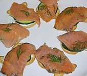 Schnelles Amouse Bouche mit Lachs (Bild)