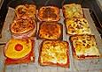 Toast &uuml;berbacken