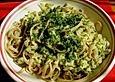 Spaghetti mit Zucchinisauce