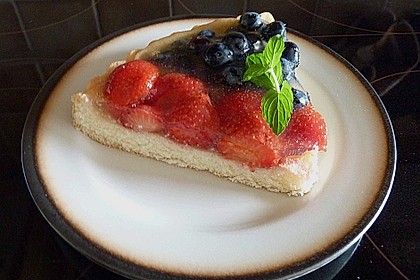 Deutschlandkuchen auf Biskuitboden 2