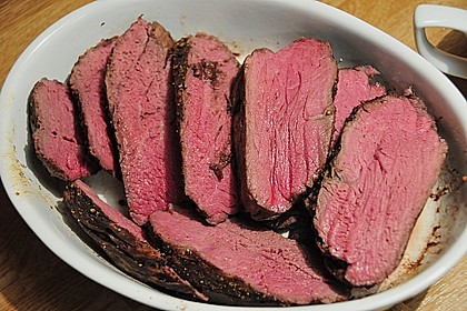 Chateaubriand mit Speckbohnen, Macaire - Kartoffeln und Sauce Béarnaise 18