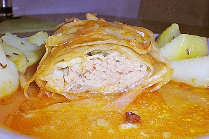 Kohlrouladen mit K&uuml;mmelkartoffeln 4