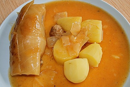 Kohlrouladen mit K&uuml;mmelkartoffeln 5