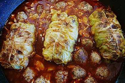 Kohlrouladen mit K&uuml;mmelkartoffeln 6