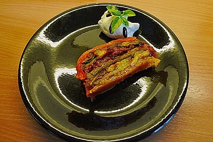 Terrine von gegrilltem Gem&uuml;se