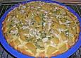Quiche von Sauerkraut und Erd&auml;pfeln