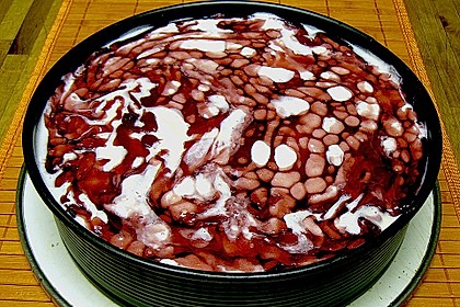 T&ouml;ginger marmorierte Kirschtorte