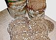 Sonnenblumenbrot im Glas