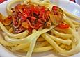 Mediterrane Nudel - Gem&uuml;se - Pfanne