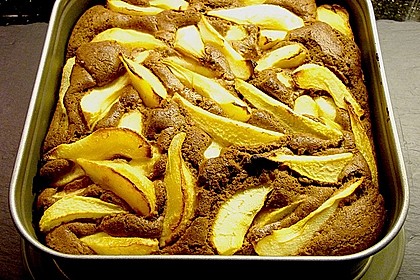 Birnen - Schokolade - Kuchen 7