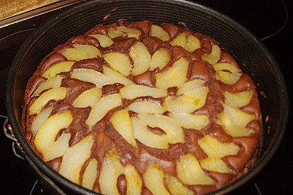 Birnen - Schokolade - Kuchen 10