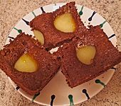Birnen - Schokolade - Kuchen (Bild)