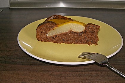 Birnen - Schokolade - Kuchen 13