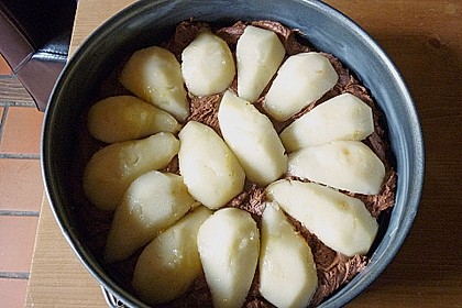 Birnen - Schokolade - Kuchen 16
