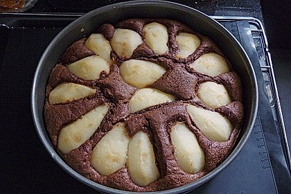 Birnen - Schokolade - Kuchen 17