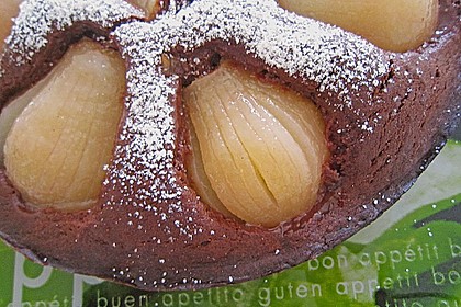 Birnen - Schokolade - Kuchen 22