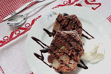 Birnen - Schokolade - Kuchen 27