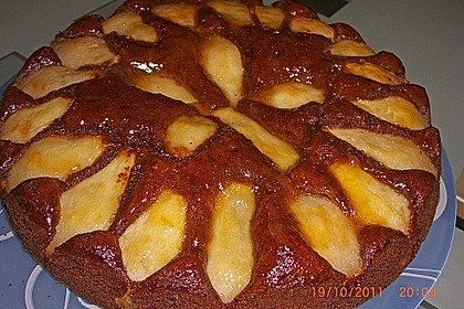 Birnen - Schokolade - Kuchen 30