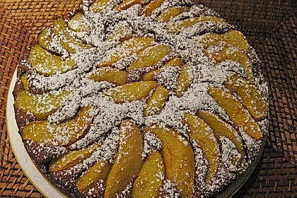 Birnen - Schokolade - Kuchen 32