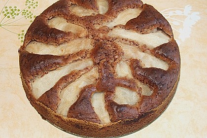 Birnen - Schokolade - Kuchen 38