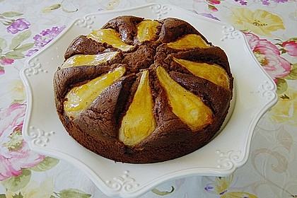 Birnen - Schokolade - Kuchen 43