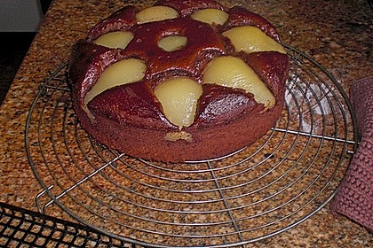 Birnen - Schokolade - Kuchen 48