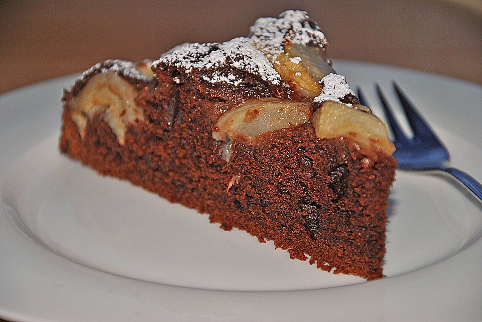 Birnen - Schokolade - Kuchen (Rezept mit Bild) von Christine_R ...