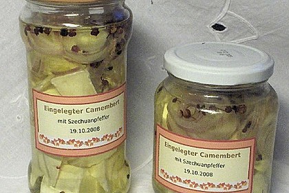 Eingelegter Knoblauch - Camembert 5
