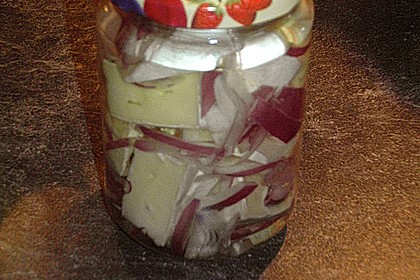 Eingelegter Knoblauch - Camembert 2