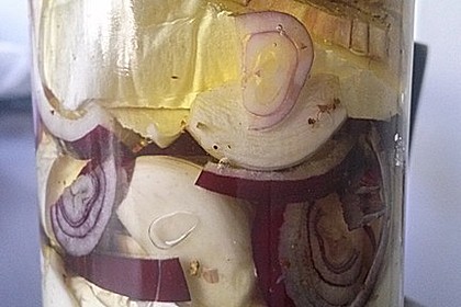 Eingelegter Knoblauch - Camembert 3