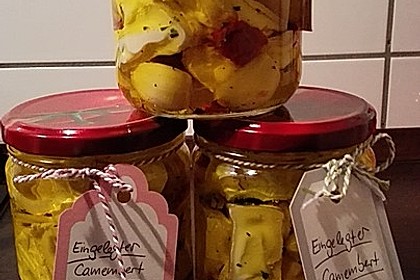 Eingelegter Knoblauch - Camembert 1
