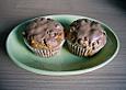 Rosinen - Muffins mit N&uuml;ssen und Schokolade