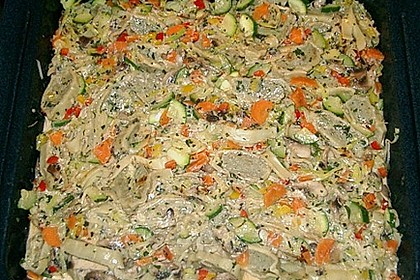 Schneller  Maultaschen - Gem&uuml;seauflauf 1