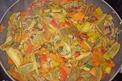 Schneller  Maultaschen - Gem&uuml;seauflauf 6