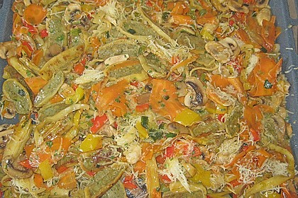 Schneller  Maultaschen - Gem&uuml;seauflauf 7