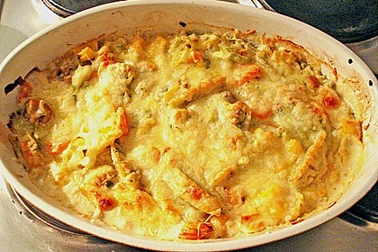 Schneller  Maultaschen - Gem&uuml;seauflauf 13