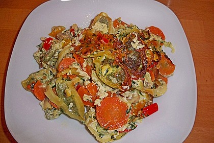 Schneller  Maultaschen - Gem&uuml;seauflauf 17