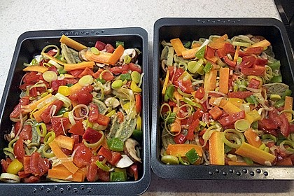 Schneller  Maultaschen - Gem&uuml;seauflauf 18