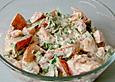 Tomatensalat mit Tahin