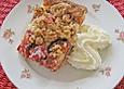Zwetschgenkuchen mit Nuss - Streuseln und Hefeteig