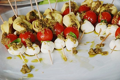 Tortellini - Spießchen 12