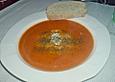 Paprikasuppe mit Dill