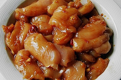 Huhn und Gemüse aus dem Wok 7