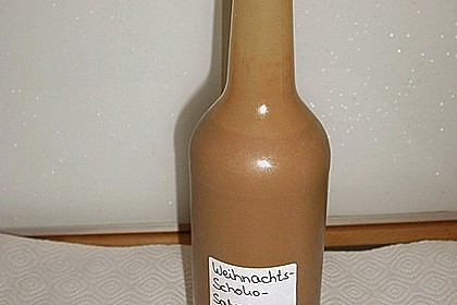 Weihnachtlicher Schoko - Sahne - Lik&ouml;r